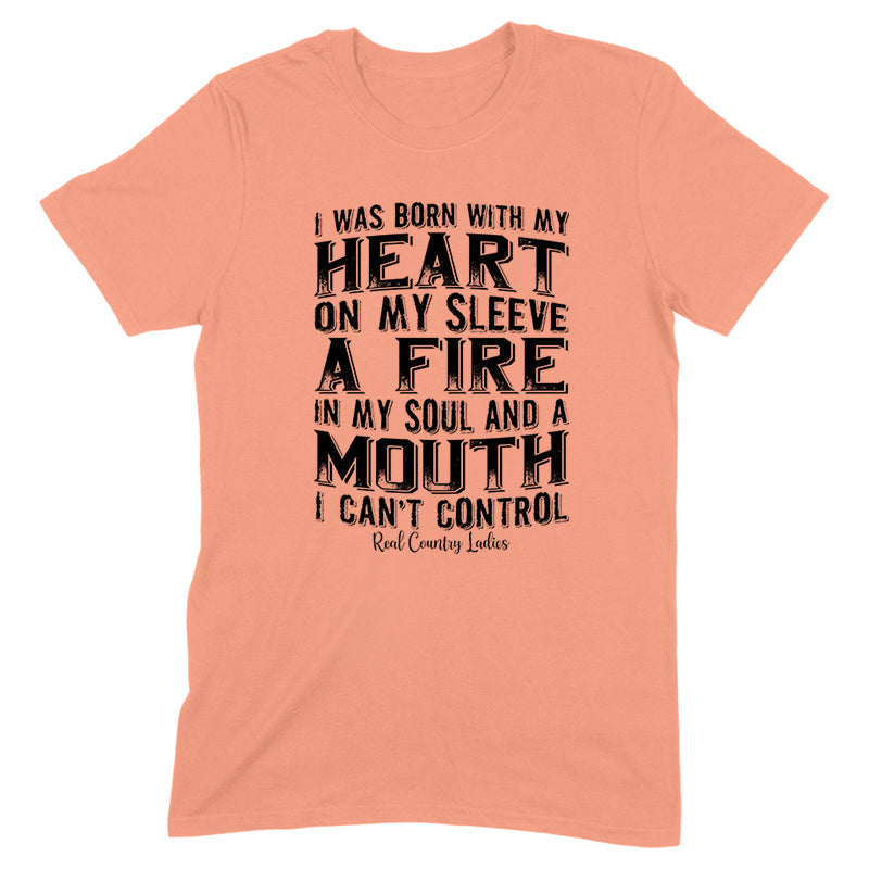 Black Friday | A Mouth I Can't Control Black Print Front Apparel