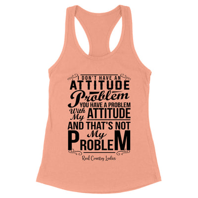 Blowout |  Not My Problem Black Print Front Apparel