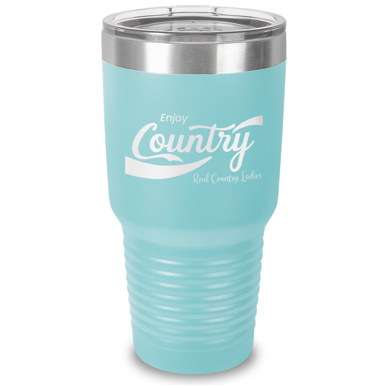 Black Friday | Enjoy Country Laser Etched Tumbler