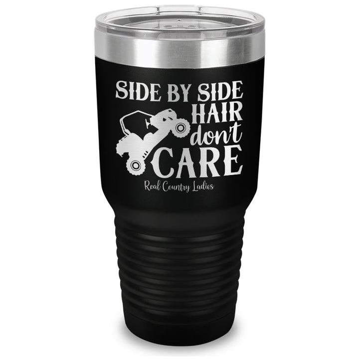 Black Friday | Side By Side Hair Don't Care Laser Etched Tumbler