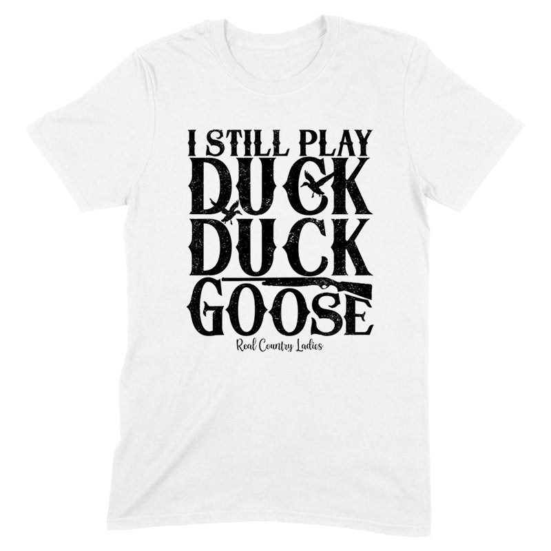 Black Friday | Duck Duck Duck The Goose Black Print Front Apparel