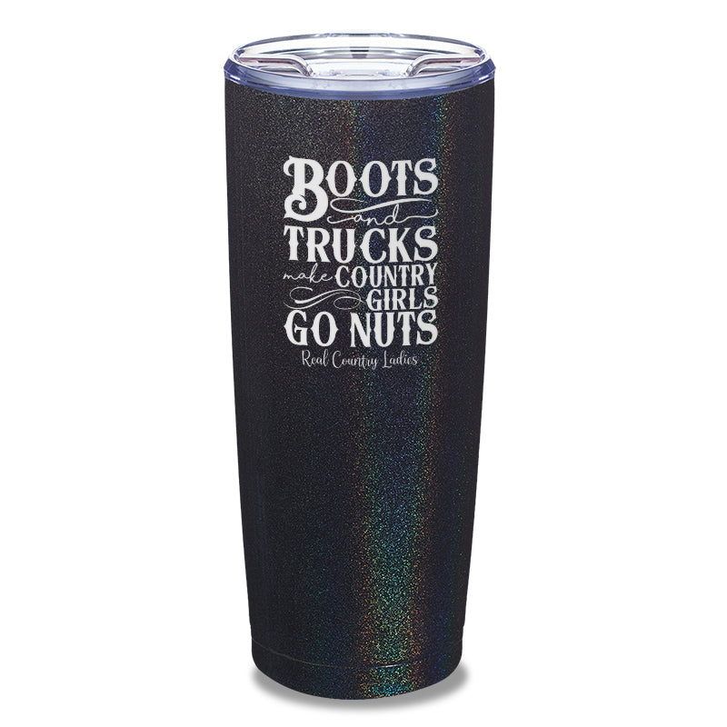 Black Friday | Boots And Trucks Laser Etched Tumbler