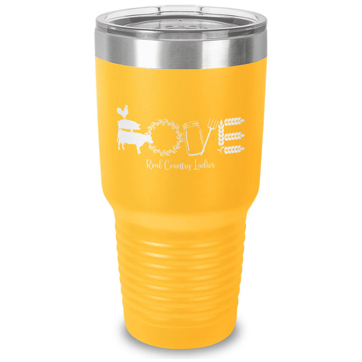 Black Friday | Farmhouse Love Laser Etched Tumbler