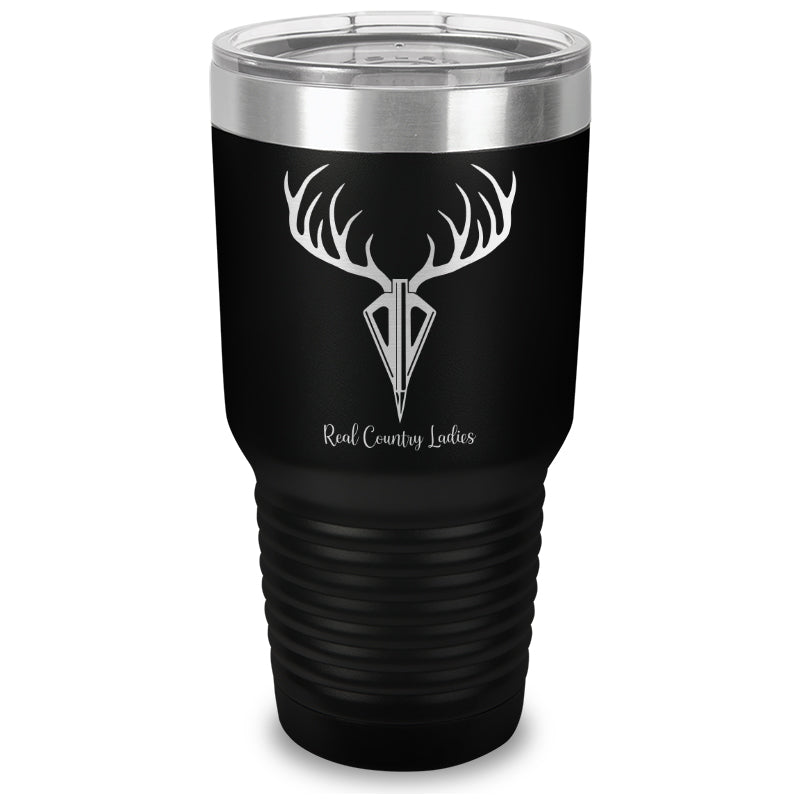 Black Friday | Arrow Deer Laser Etched Tumbler