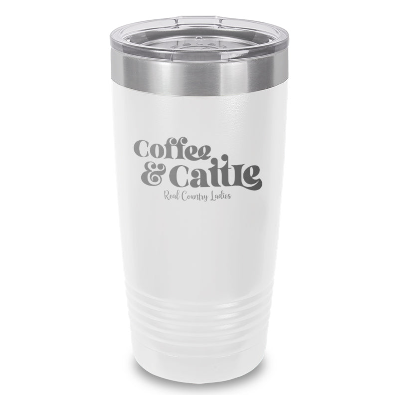 Black Friday | Coffee And Cattle Laser Etched Tumbler