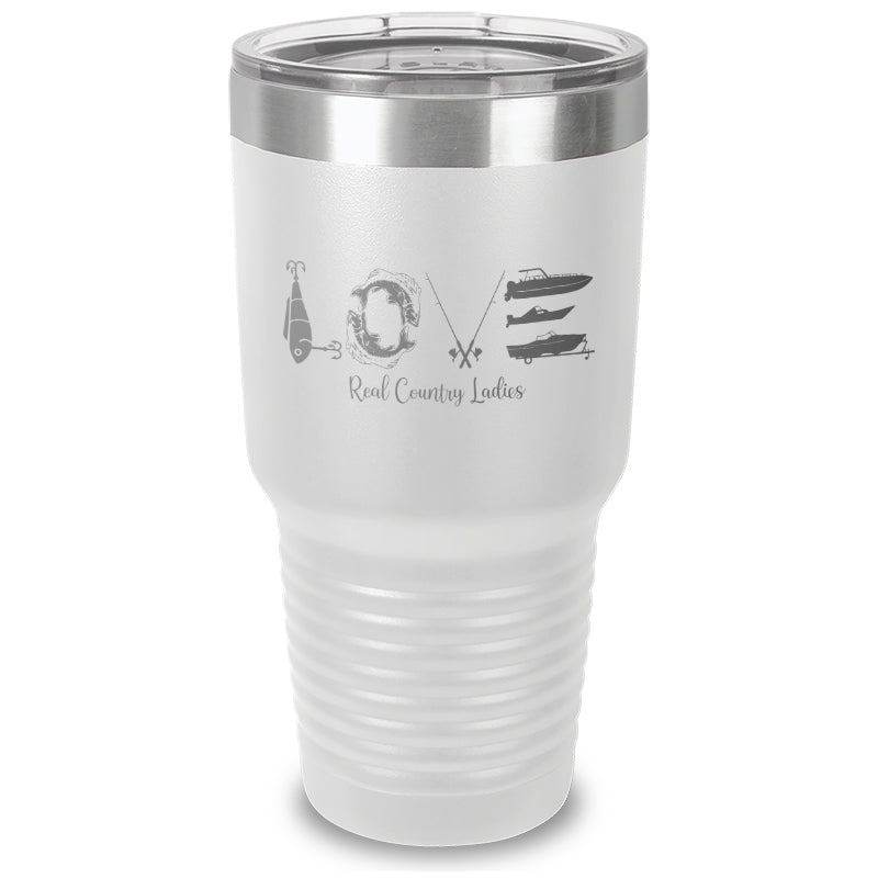 Black Friday | Fishing Love Laser Etched Tumbler