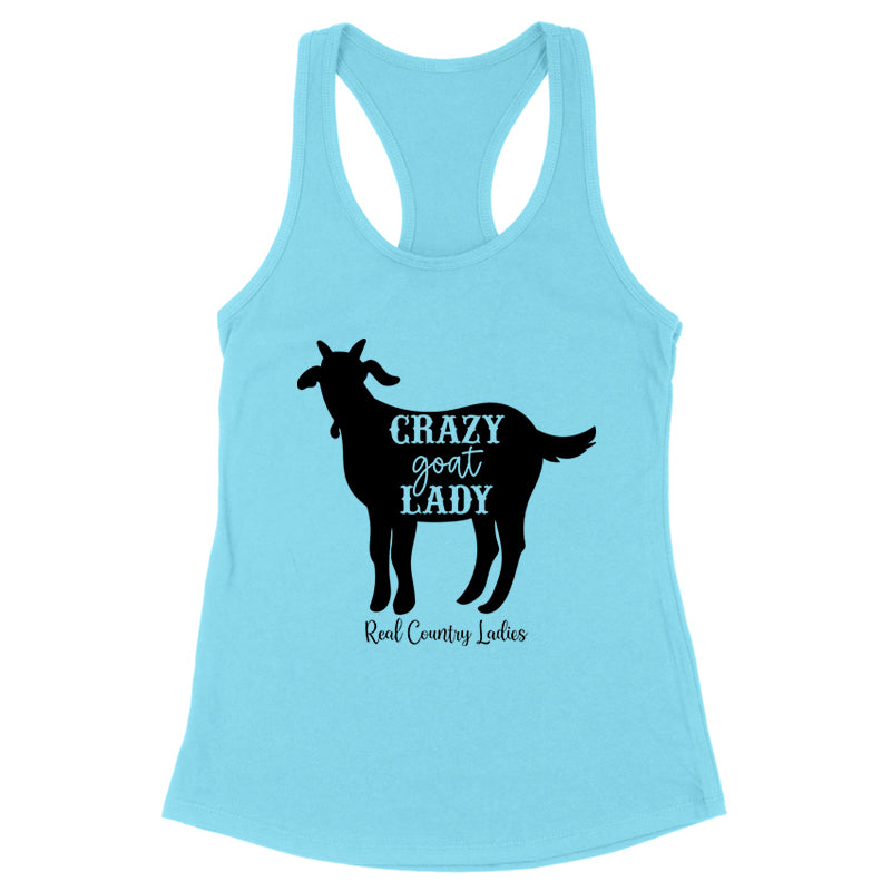 Black Friday | Crazy Goat Lady Black Print Apparel