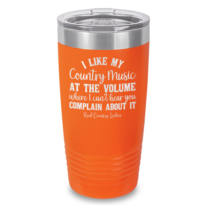 Black Friday | I Like My Country Music Laser Etched Tumbler