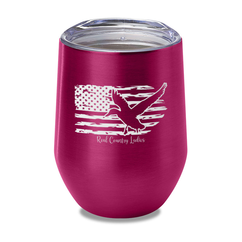 Black Friday | Duck USA Flag Laser Etched Tumbler