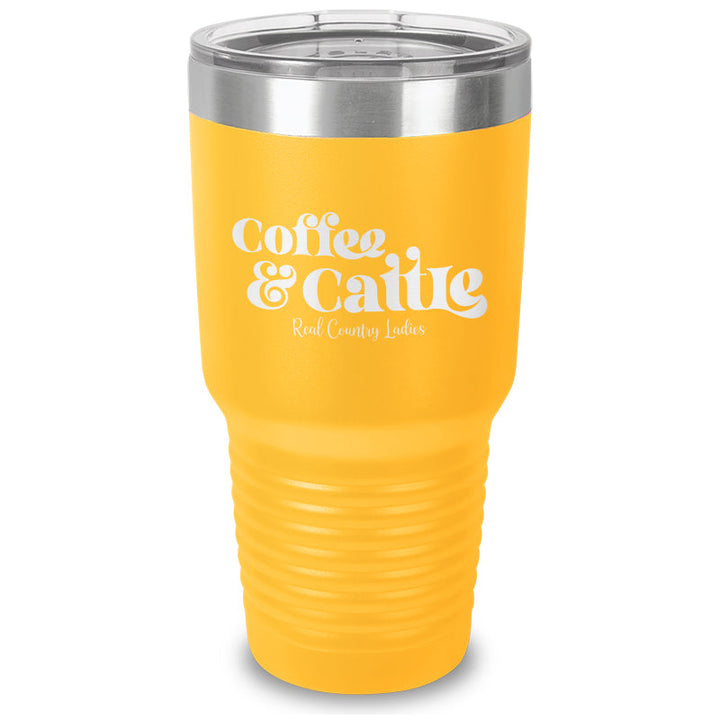 Black Friday | Coffee And Cattle Laser Etched Tumbler