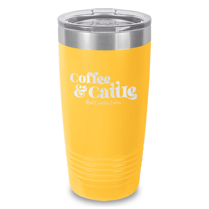 Black Friday | Coffee And Cattle Laser Etched Tumbler