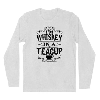 Blowout | Whiskey In A Teacup Black Print Hoodies & Long Sleeves