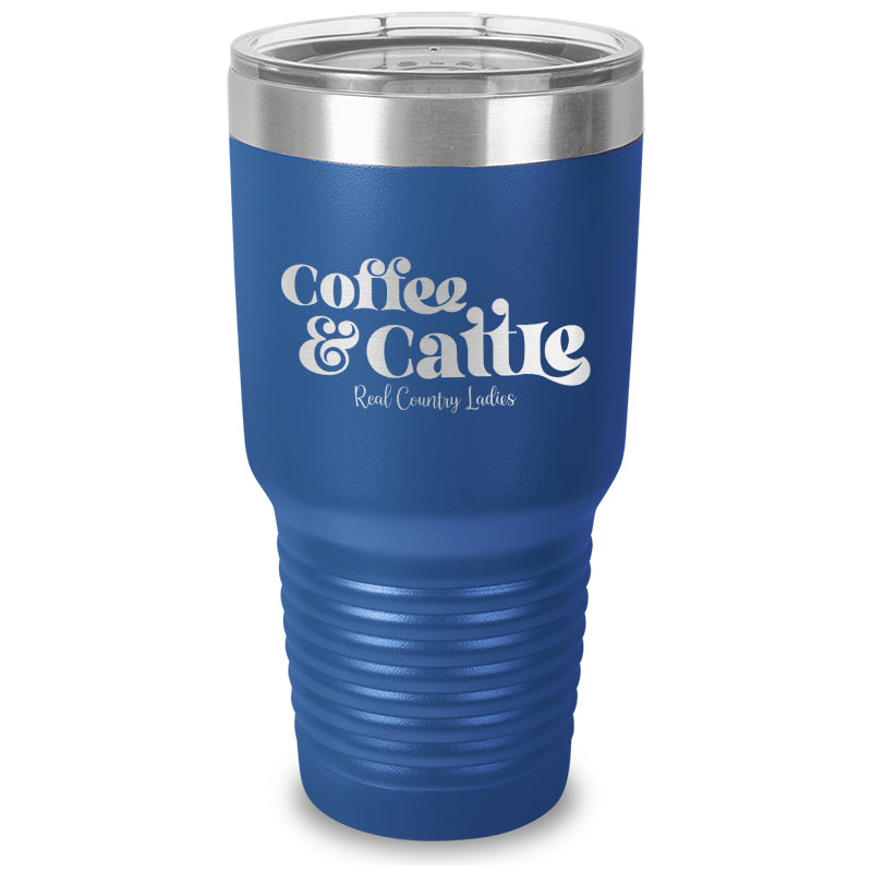 Black Friday | Coffee And Cattle Laser Etched Tumbler