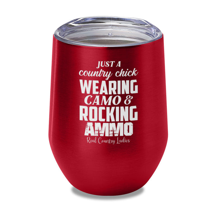 Black Friday | Wearing Camo Rocking Ammo Laser Etched Tumbler