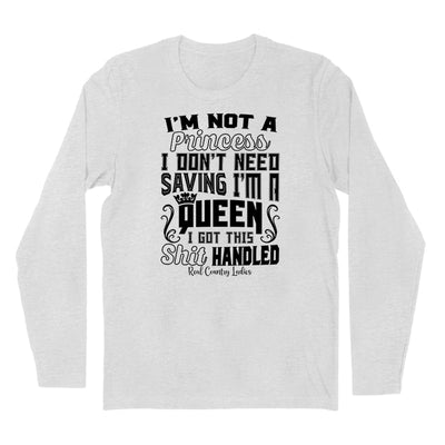 Blowout | I'm Not A Princess Black Print Hoodies & Long Sleeves