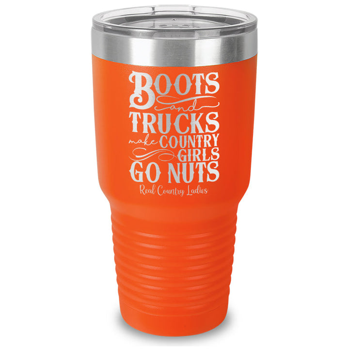 Black Friday | Boots And Trucks Laser Etched Tumbler