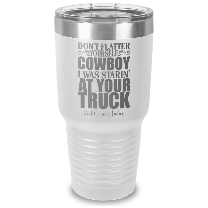 Black Friday | I Was Starin At Your Truck Laser Etched Tumbler