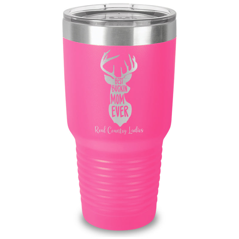 Black Friday | Best Buckin Mom Laser Etched Tumbler