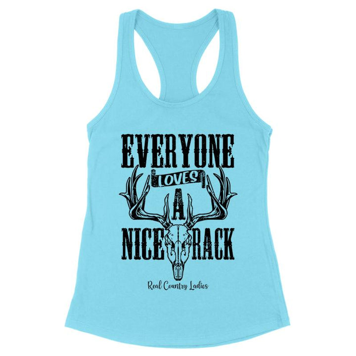 Black Friday | Everyone Loves A Nice Rack Black Print Front Apparel