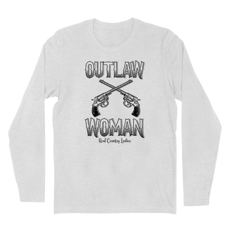 Blowout | Outlaw Woman Black Print Hoodies & Long Sleeves