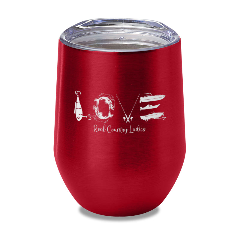 Black Friday | Fishing Love Laser Etched Tumbler