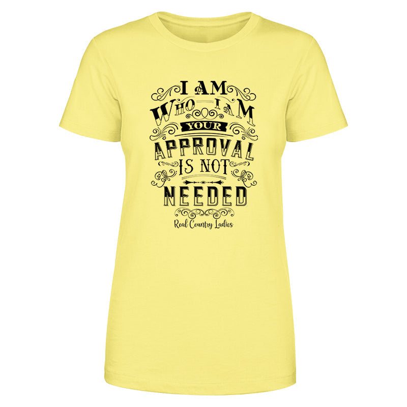 Blowout |  I Am Who I Am Black Print Front Apparel