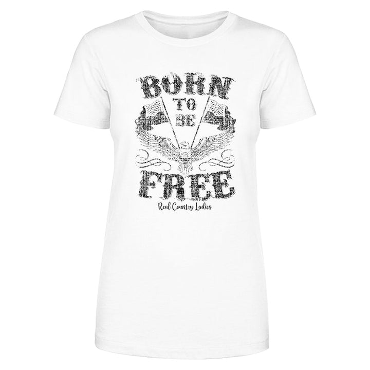 Black Friday | Born To Be Free Black Print Front Apparel