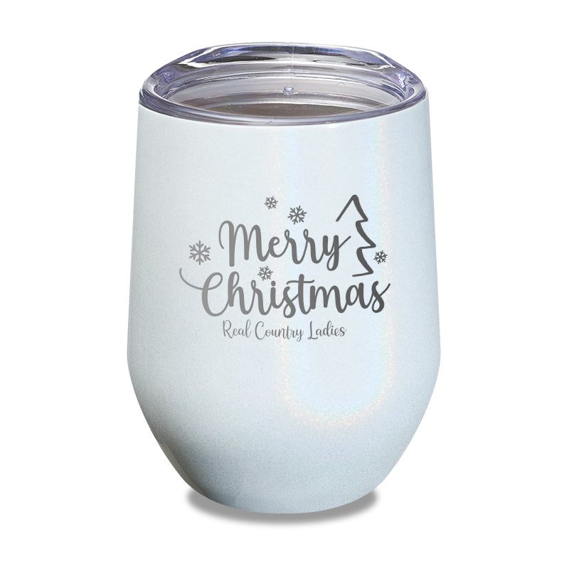 Black Friday | Merry Christmas Laser Etched Tumbler