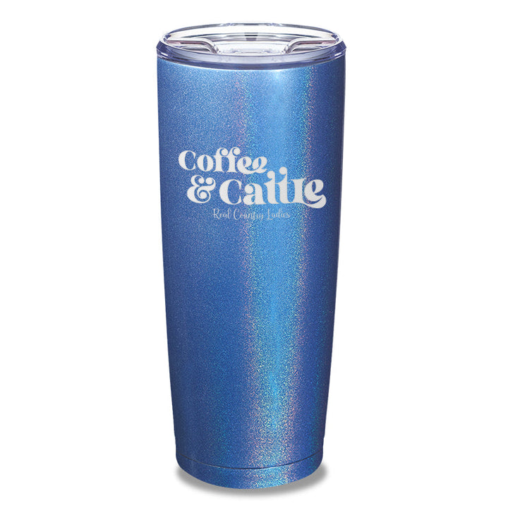 Black Friday | Coffee And Cattle Laser Etched Tumbler