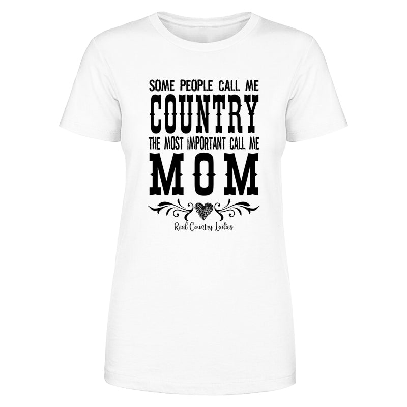 Blowout |  Country Mom Black Print Front Apparel