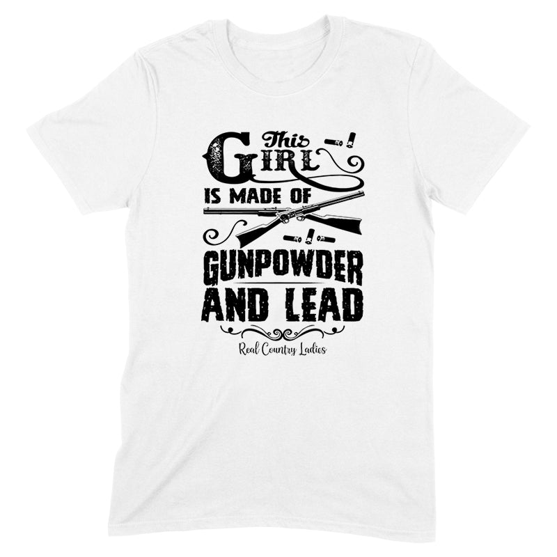 Blowout |  Gunpowder And Lead Black Print Front Apparel