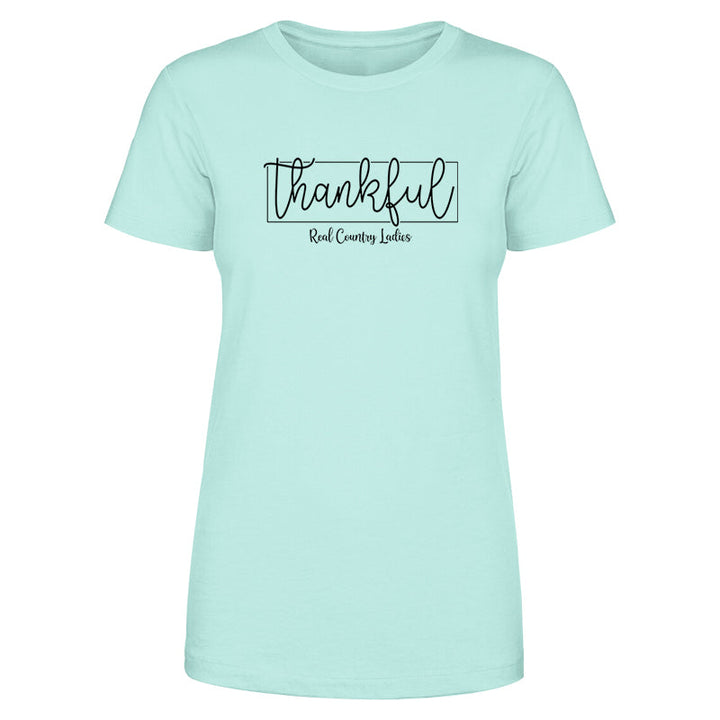 Black Friday | Thankful Black Print Front Apparel