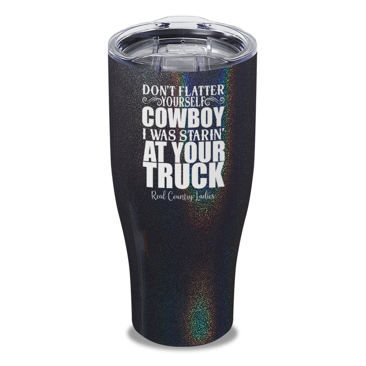 Black Friday | I Was Starin At Your Truck Laser Etched Tumbler