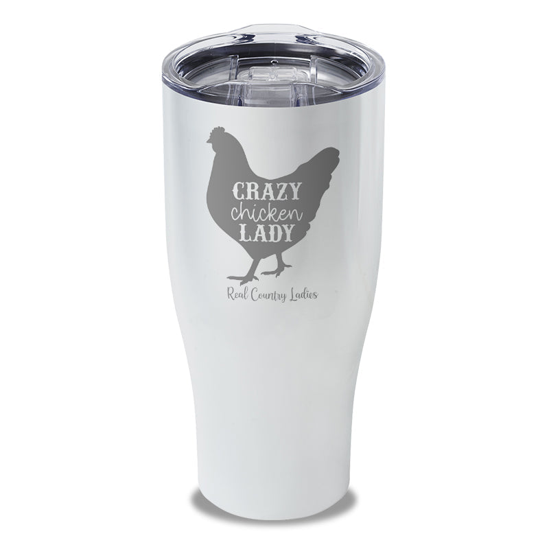 Black Friday | Crazy Chicken Lady Laser Etched Tumbler