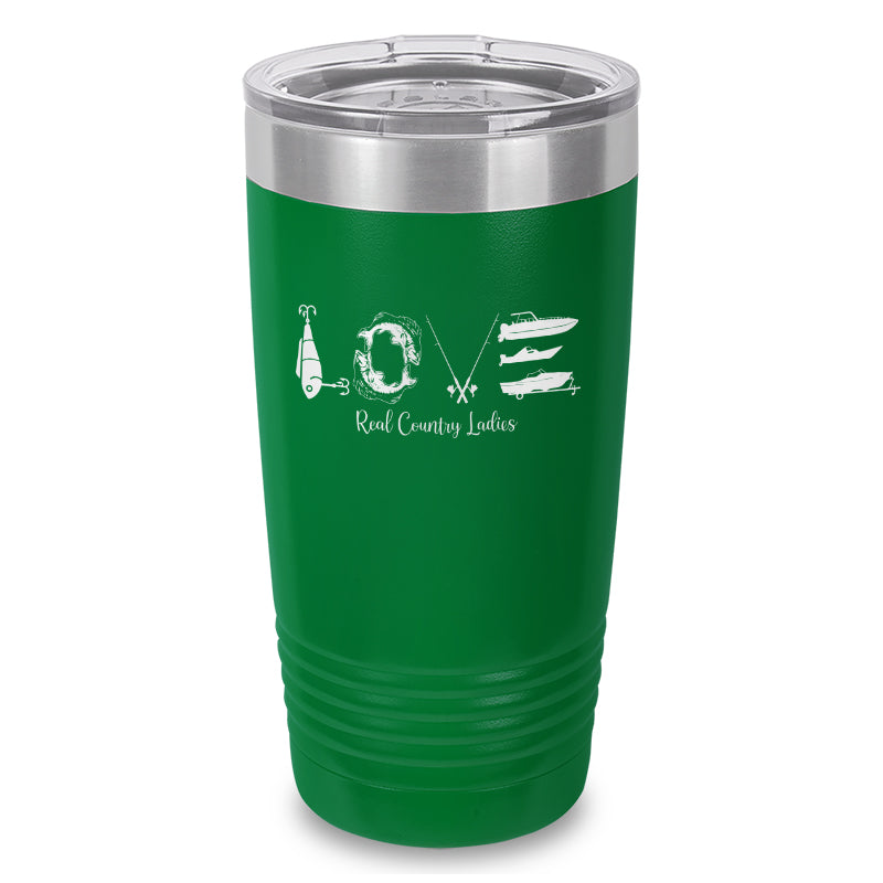 Black Friday | Fishing Love Laser Etched Tumbler