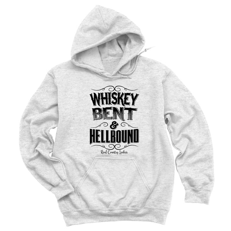 Blowout | Whiskey Bent And Hellbound Black Print Hoodies & Long Sleeves