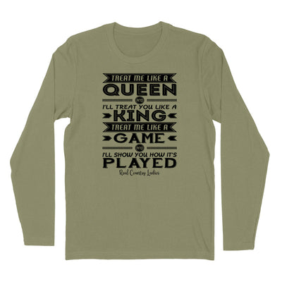 Blowout | Like A Queen Black Print Hoodies & Long Sleeves