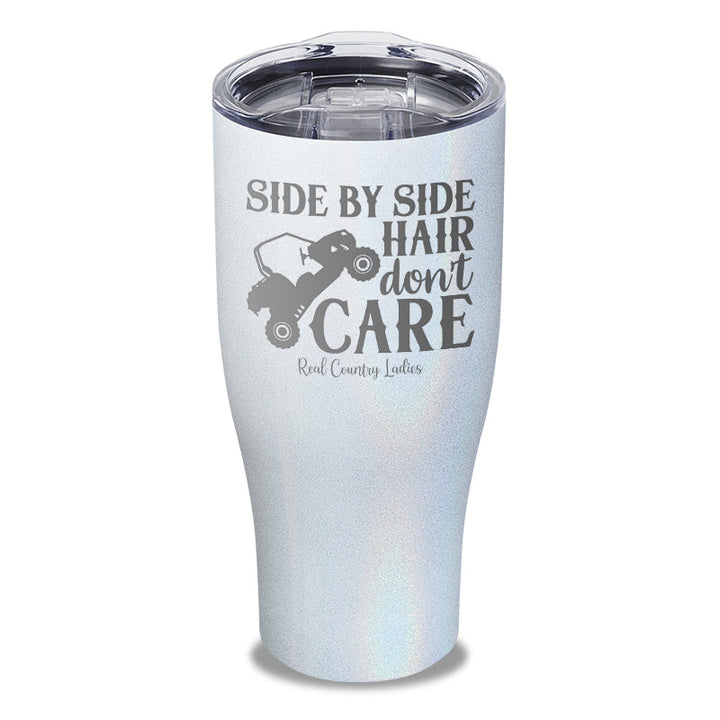 Black Friday | Side By Side Hair Don't Care Laser Etched Tumbler