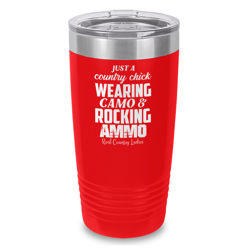 Black Friday | Wearing Camo Rocking Ammo Laser Etched Tumbler