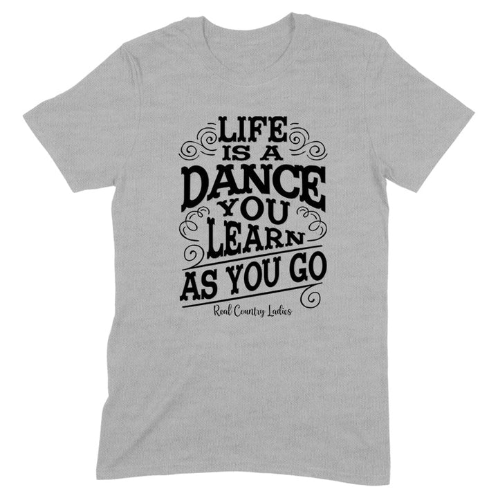 Black Friday | Life Is A Dance Black Print Front Apparel