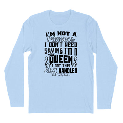 Blowout | I'm Not A Princess Black Print Hoodies & Long Sleeves