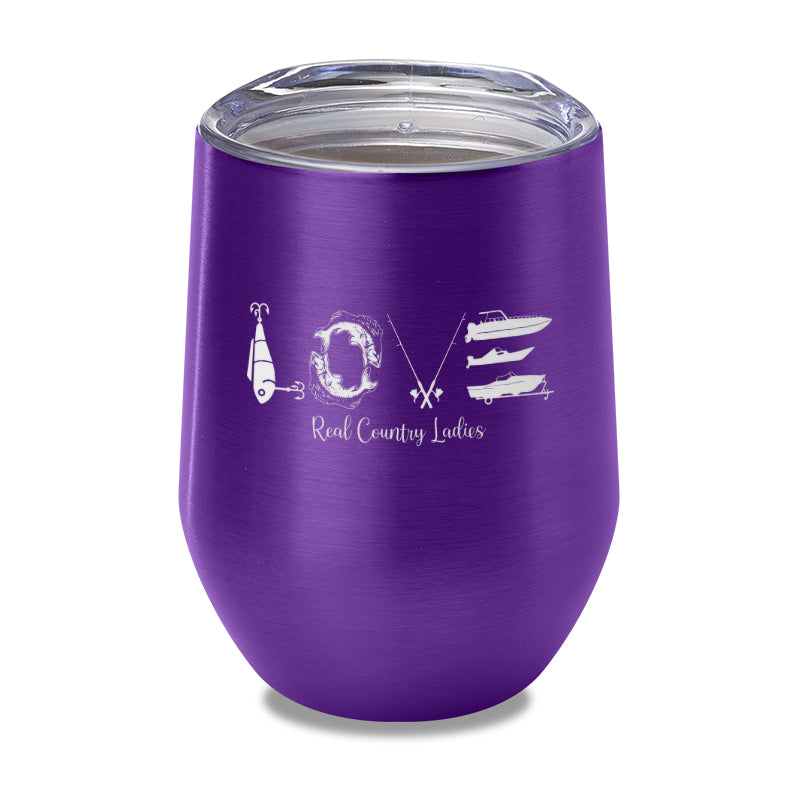 Black Friday | Fishing Love Laser Etched Tumbler