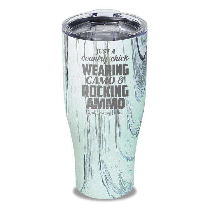 Black Friday | Wearing Camo Rocking Ammo Laser Etched Tumbler