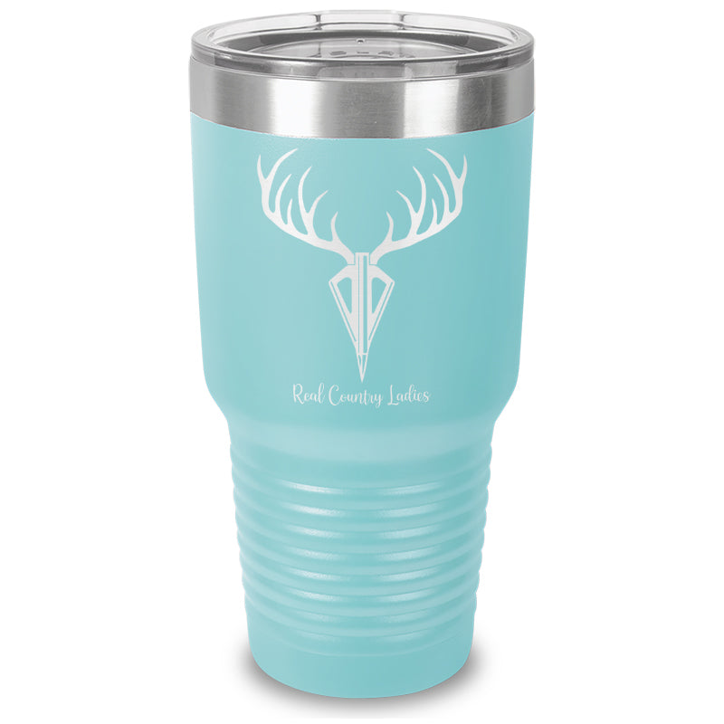 Black Friday | Arrow Deer Laser Etched Tumbler