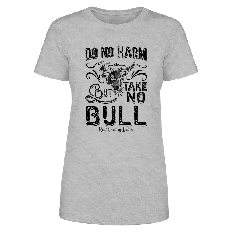 Black Friday | Take No Bull Black Print Front Apparel