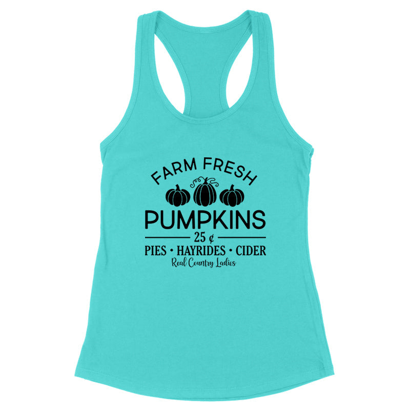 Black Friday | Farm Fresh Pumpkins Black Print Front Apparel