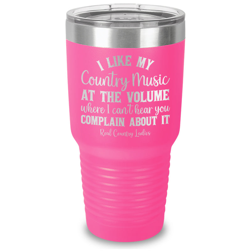 Black Friday | I Like My Country Music Laser Etched Tumbler