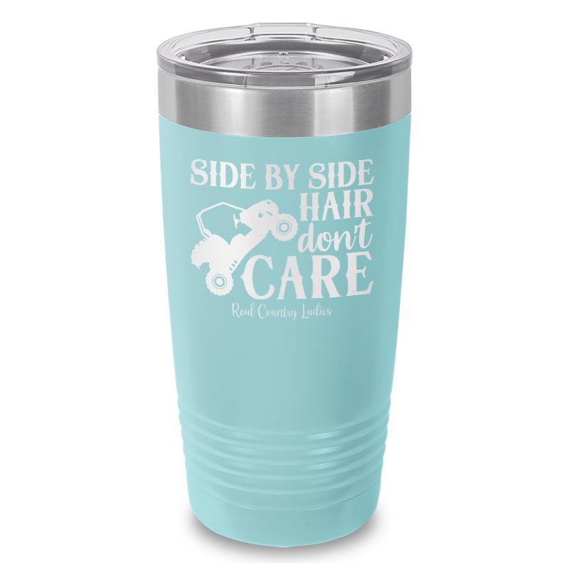 Black Friday | Side By Side Hair Don't Care Laser Etched Tumbler