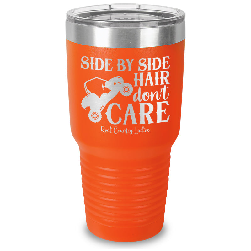 Black Friday | Side By Side Hair Don't Care Laser Etched Tumbler