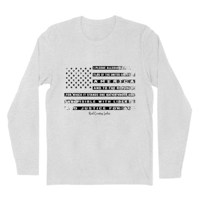 Blowout | I Pledge Allegiance Black Print Hoodies & Long Sleeves